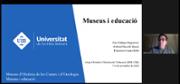 Gabriel Barcel presenta el treball sobre Museus i educaci (1)
